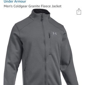 EUC Men’s Under Armour Coldgear Fleece Jacket